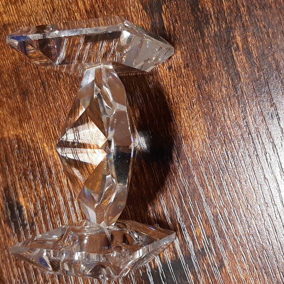 Silver Swarovski crystal candleholder - Picture 9 of 10